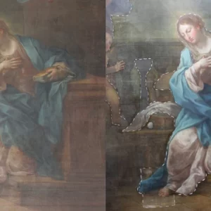 Progetto di restauro dipinto: “Annunciazione” di Sebastiano Conca